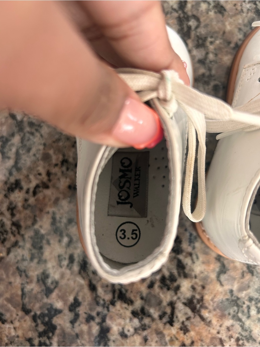 Josmo walking shoes Infant size 3.5 - Picture 3 of 5